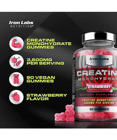 Muscle Gummy Bundle - Creatine Monohydrate Gummies & Testo Gummies for Men - Advanced Bundle - Buy Online on GoSupps.com
