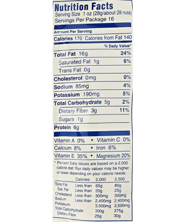 Blue Diamond Almonds Roasted Salted 16oz - Premium Quality Snack Option - Buy Online on GoSupps.com
