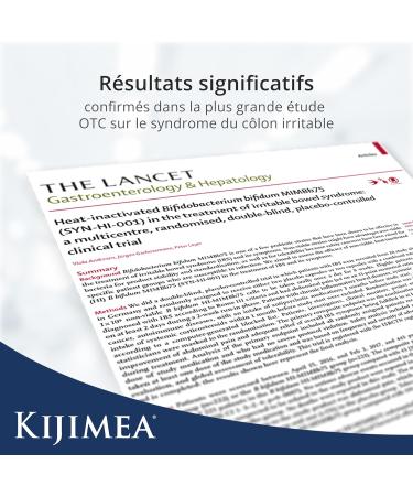 KIJIMEA C lon Irritable PRO Une aide en cas de troubles intestinaux tels que diarrh e maux de ventre ballonnements et constipation. Cliniquement prouv . - Buy Online on GoSupps.com