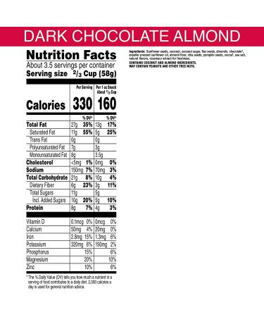 Bear Naked Grain Free Granola - Dark Chocolate Almond 8 oz | Healthy Snack - Buy Online on GoSupps.com