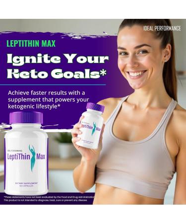 Leptithin Max Keto Capsules LeptithinMax Advanced Formula Supplement Pills - Maximum Strength Leptithin Max All Natural Keto Pills LeptithinMax Capsules Leptithin Max Pills Reviews (3 Pack) - Buy Online on GoSupps.com