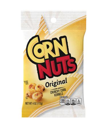 Corn Nuts Original Crunchy Corn Kernels (4 oz Bags, Pack of 12)