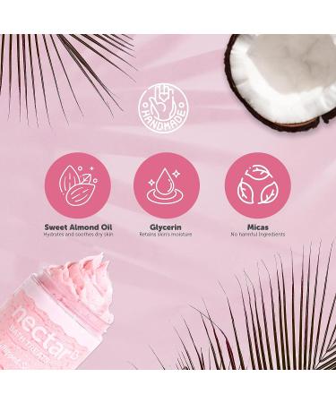Nourishing Vegan Whipped Soap Cream - Fruit Smoothie Scent - 5 oz | Moisturizing Body Wash, Shave Butter for Women & Teens | Natural Ingredients, No Harsh Chemicals - Spa Gift - Buy Online on GoSupps.com