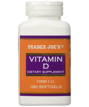 Trader Joe's Vitamin D-3 1000iu 180softgels