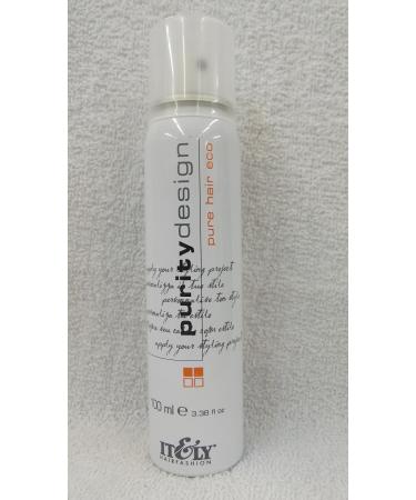 It&ly Hairfashion Purity Design Pure Hair Eco Medium Hold Hair Spray - 3.38 fl oz