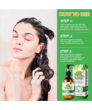  CUZZYDUNJYNN Rosemary routine shampoo for hair growth routine shampoo for women with hair loss and thinning hair with biotin nourishing smooth shampoo for men and - Buy Online on GoSupps.com