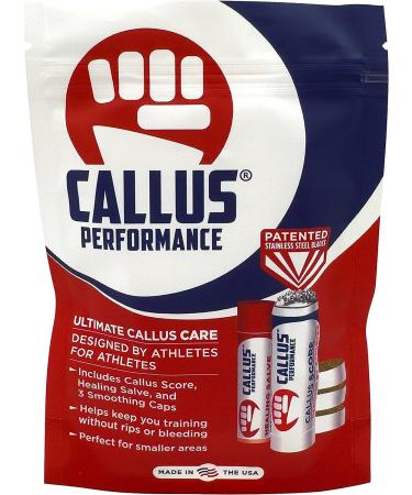 Callus Performance Ultimate Care Bundle | Callus Score Plus Healing Salve with 2 Callus Smoothers - Prevent, Repair, and Heal Callus Rips - Buy Online on GoSupps.com