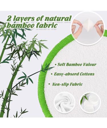 XSEINO Reusable Makeup Remover Pads (40 Pack) - Washable Bamboo Fiber - Natural Bamboo Cotton - 8 Colors - Buy Online on GoSupps.com
