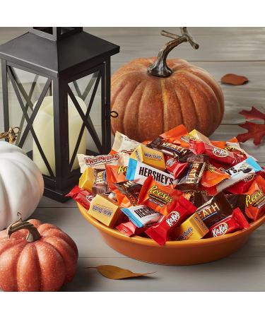 Hershey Miniatures Chocolate and White Creme Assortment Halloween Candy 70.7 oz Bulk Bag (220 Pieces) - Buy Online on GoSupps.com
