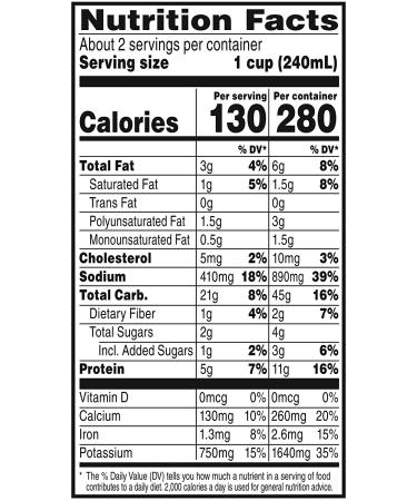 Campbell's Chunky Healthy Request New England Clam Chowder 18.8oz Can (Case of 12) - Buy Online on GoSupps.com