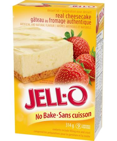 Jell-O No Bake Cheesecake Dessert 314g (Pack of 6) - Buy Online on GoSupps.com