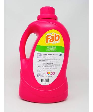 Fab Love Duet Liquid Laundry Detergent (134 oz) - Premium International Shipping - Eco-Friendly Clean - Buy Online on GoSupps.com