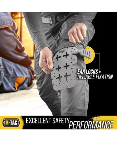 M-Tac Universal Tactical Knee Pad Inserts with EVA Memory Foam - Durable 8x5 Knee Pads for Tactical Pants - Military Grade Knee Pad Inserts (Grey) - Buy Online on GoSupps.com