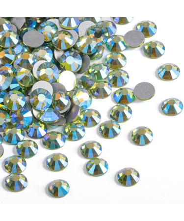 Beadsland 1440 Pieces Flat Back Rhinestones - Light Green SS16 Nail Crystals for DIY Nail Art - Buy Online on GoSupps.com