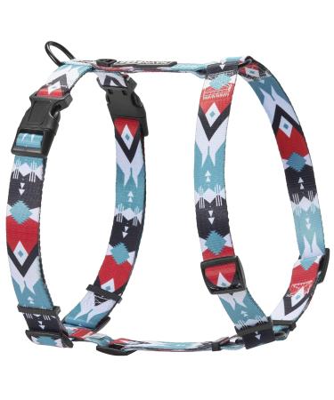 Havnberg dog harness for small medium large and large dogs breastware H-dishes black red turquoise white navajo design sizes S M L (navjao s) navja s - Buy Online on GoSupps.com