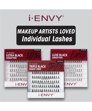 Kiss I Envy Knot Free Medium 70 Lashes Black - Triple Black (1 Pack) - Buy Online on GoSupps.com