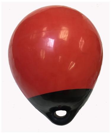 KUFA Red/Black 15 Diameter (inflated Size: 15" x 20") Mark Buoy Mooring Buoy Anchor Lift Buoy A38