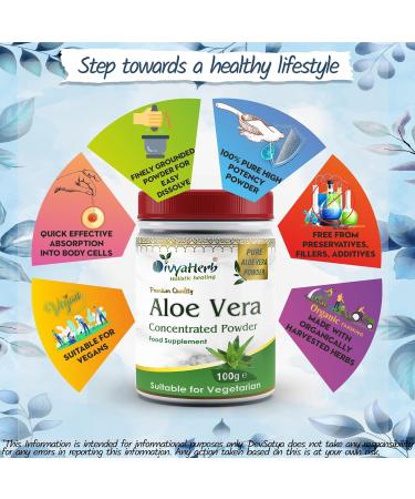 Aloe Vera Powder - Natural Skin Care Ingredient | Pure and Organic - Buy Online on GoSupps.com