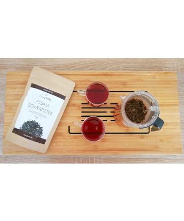 BESUPPLY Assam black tea loose 100g Second Flush black tea East Frisian tea strong spicy malty TeaClub black tea - Buy Online on GoSupps.com
