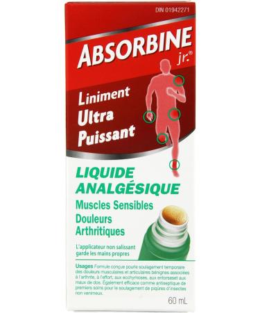 Absorbine Jr Liniment Extra Strength 60 milliliter - Buy Online on GoSupps.com