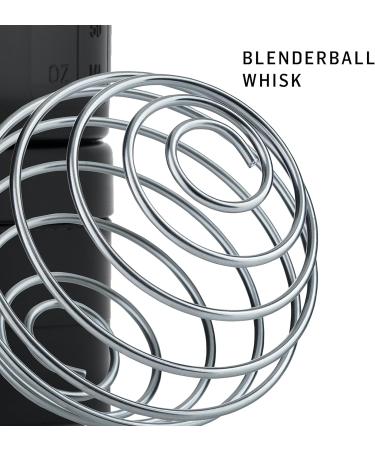 BlenderBottle Prostac Pro - 650ml Shaker Bottle with Tablet Organizer & Protein Powder Storage - Black V2 - Buy Online on GoSupps.com