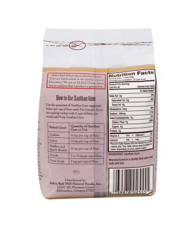 Bob's Red Mill Gluten Free Xanthan Gum 8 oz (Pack of 6) - Premium Quality, Non-GMO, Multipack Option - Buy Online on GoSupps.com