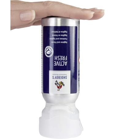 Shoeboy's Active Fresh 100ml - Neutral Shoe Deodorizer Spray for All Footwear | 1 Pack - Buy Online on GoSupps.com