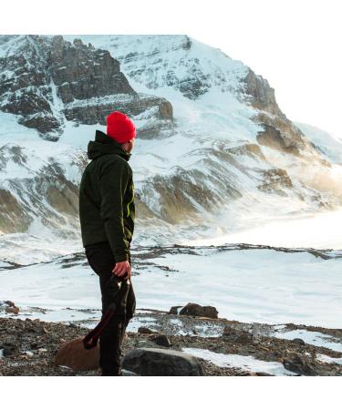 DonDon Beanie Hat - Classic Red Winter Hat for Men & Women | One Size Fits All - Buy Online on GoSupps.com