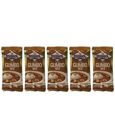 Louisiana Base Gumbo 5 oz (Pack of 5) - Authentic Cajun Flavors for Easy Homemade Meals - Buy Online on GoSupps.com