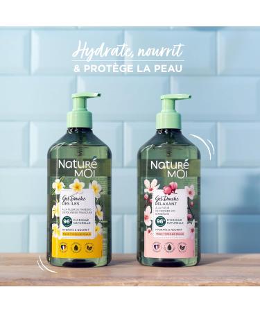  Natur moi Natur Moi - Enchanting Shower Gel - Hydrates and Nourishes - All Skin Types - Organic Poppies from Limousin - 96% Natural Origin - 500 ml - Made in France - Buy Online on GoSupps.com