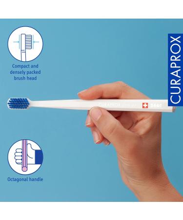 Buy Curaprox CS 5460 Ultra Soft Toothbrush & Enzycal Zero Fluoride Toothpaste 75ml - SLS & Menthol Free for Healthier Teeth - Buy Online on GoSupps.com