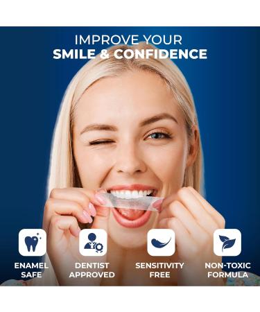 BetterWhite Professional Teeth Whitening Strips - 42 Peroxide-Free Strips - Enamel Safe Formula - 21 Treatments - Dentist Formulated Kit - Buy Online on GoSupps.com