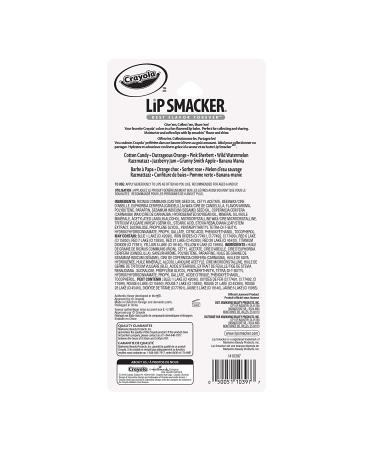 Buy Lip Smacker Crayola Lip Balm Party Pack - 8 Flavors, 0.14 oz Each - Buy Online on GoSupps.com