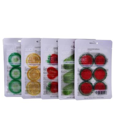 Buy Kocostar Slice Sheet Mask Kit - 5 Count for Unisex | Hydrating & Nourishing Face Masks - International Shipping - Buy Online on GoSupps.com