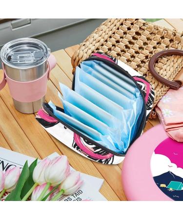 Women s Travel Makeup Organizer with Menstrual Cup Pocket - Cute Cartoon Panda Design & Big Capacity - Buy Online on GoSupps.com