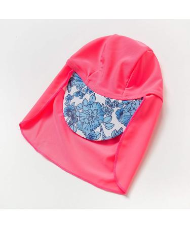 Bonverano Baby Girls Long-Sleeve Swimsuit | UPF 50+ Sun Protection | 18-24 Months | Blue/White - Buy Online on GoSupps.com