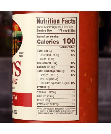 Rao's Homemade Arrabbiata Sauce 24 oz - Spicy Tomato Sauce - Premium Quality, Keto Friendly Pasta Sauce - Buy Online on GoSupps.com