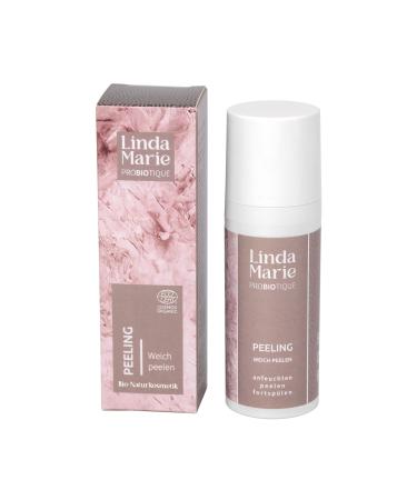 Linda Marie PROBIOTIQUE Exfoliating scrub 50ml | Gentle and effective exfoliator | Certified organic natural cosmetics | Vegan and microplastic-free