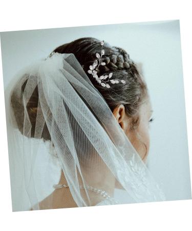 Angoily Small Side Comb Tiara Hair Accessories Hair Comb Hair Side Comb Rhinestone Hair Decoration Bride Wedding Rhinestones Grab The Drill - Buy Online on GoSupps.com