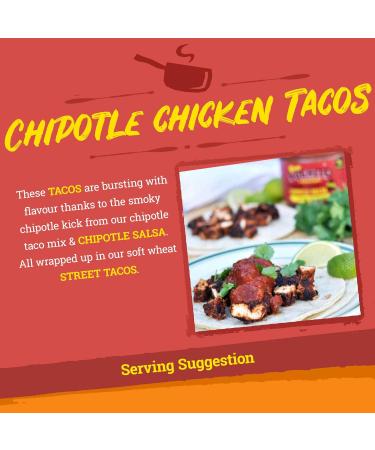  Gran Luchito Gran Luchito 7 x Mexican Soft Taco Tortilla Bandages 300g Taco Parties - Buy Online on GoSupps.com