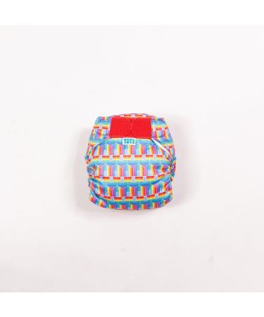 TOTSBOTS - Reusable Swim Nappy - Swimming Pool Safe - Very Easy On & Off - Eco-Friendly - UK Made Hit The Hut (Size 1: 10-20lbs) (Size 1 10-20lbs) Hit the Hut