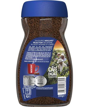 Nescaf Decaffeinated Selection Soluble Coffee 200g Bottle - Buy Online on GoSupps.com