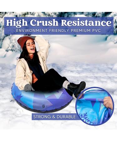 JOYIN 34 Inches Inflatable Snow Tubes (2 Sets) - Heavy Duty Sled for Kids and Adults - Buy Online on GoSupps.com