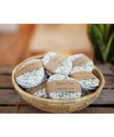 Reusable Makeup Remover Pads Eco-Friendly Reusable Cotton Bamboo Rounds Wipes (5) - Buy Online on GoSupps.com