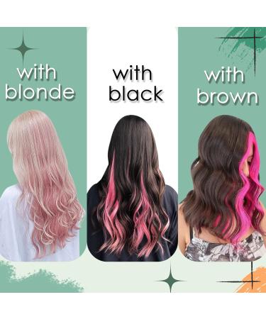 Ugeat 60cm Purple Tape In Hair Extensions - Real Hair 10 Pieces 25g #Violett - Shop Quality Hair Extensions for International Shipping - Buy Online on GoSupps.com