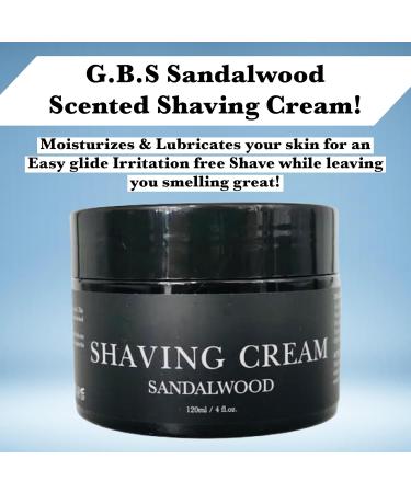 Buy G.B.S Travel Shaving Kit | Chrome Double Edge Razor Brush Leather Sleeve & Sandalwood Cream - Perfect for Men s Grooming & Travel - Buy Online on GoSupps.com
