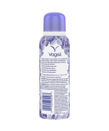 Vagisil On-The-Go Dry Wash Spray - Pack of 4 Spring Lilac - 2.6 oz - Buy Online on GoSupps.com