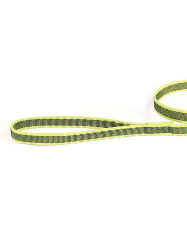 IDC Color & Gray Rubberized Leash - 20mm x 1m with Loop - Neon Gray - Durable & Stylish for Dogs | International Shipping - Buy Online on GoSupps.com