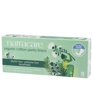 Natracare Ultra Thin Organic Cotton Panty Liner - 22 Count - Buy Online on GoSupps.com