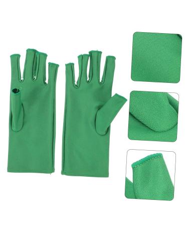 Ipetboom 2 Pairs Nail Gloves Elastic Spandex Rubber Nails Anti-uv - Buy Online on GoSupps.com